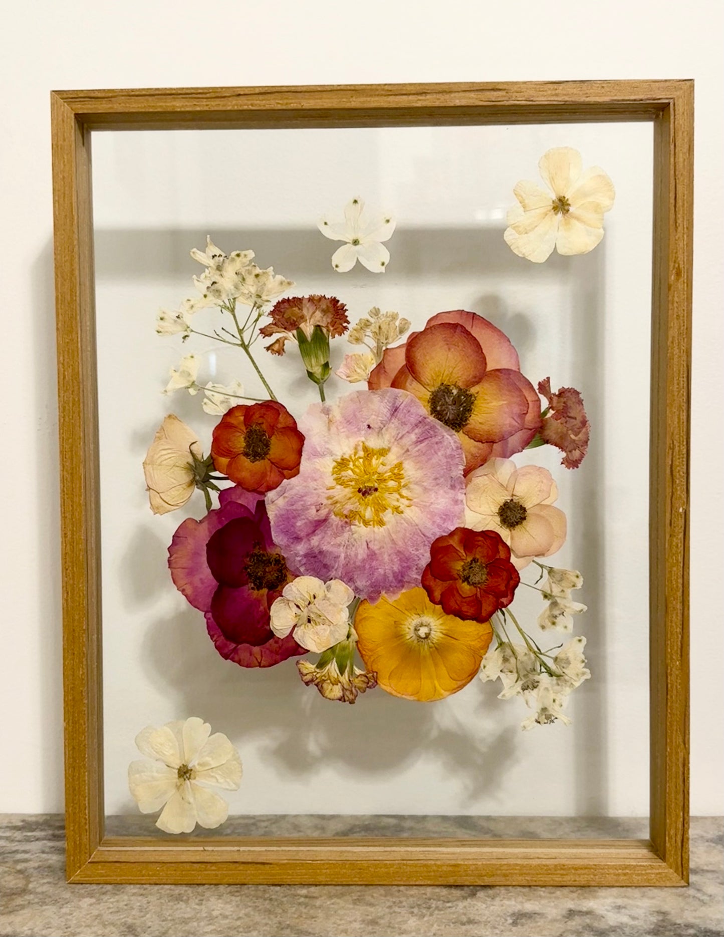 Wooden Pressed Frame (Multiple Sizes)