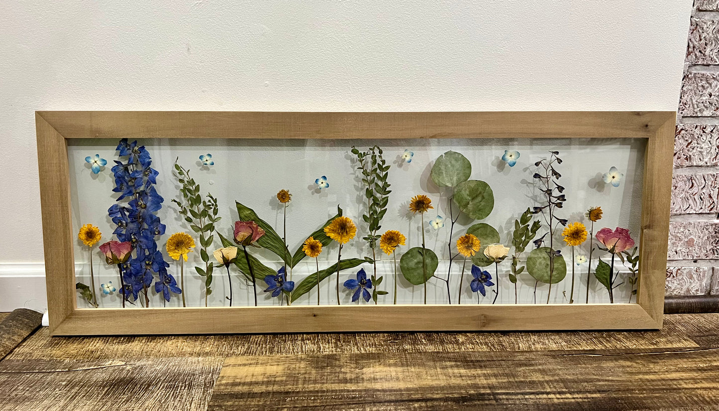 Wooden Pressed Frame (Multiple Sizes)