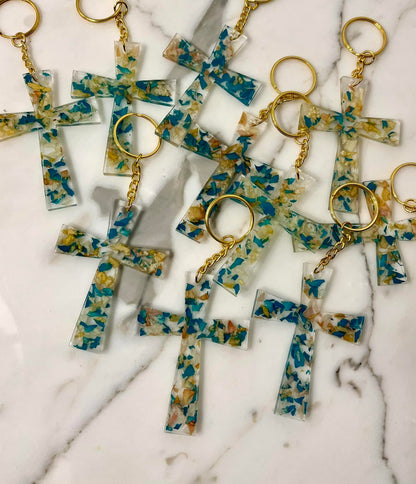 Cross Keychain