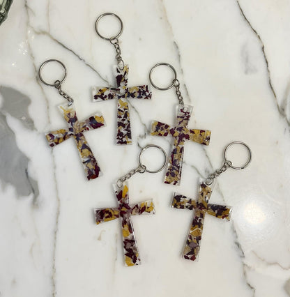 Cross Keychain