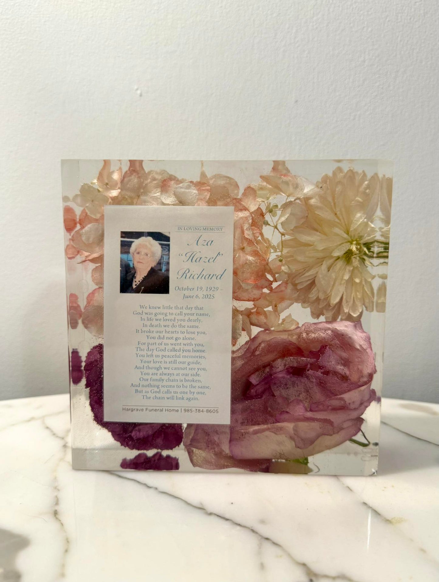 Bouquet/Boutonniere Block (Multiple Sizes)