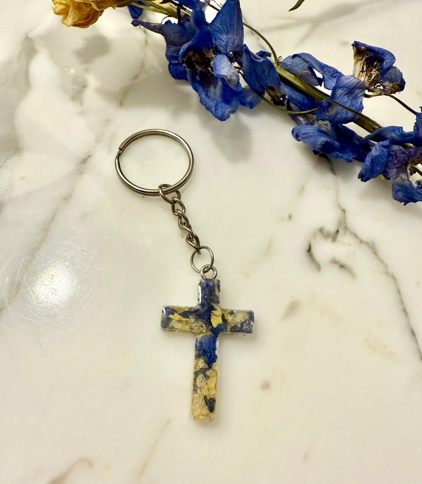 Mini Cross Keychain
