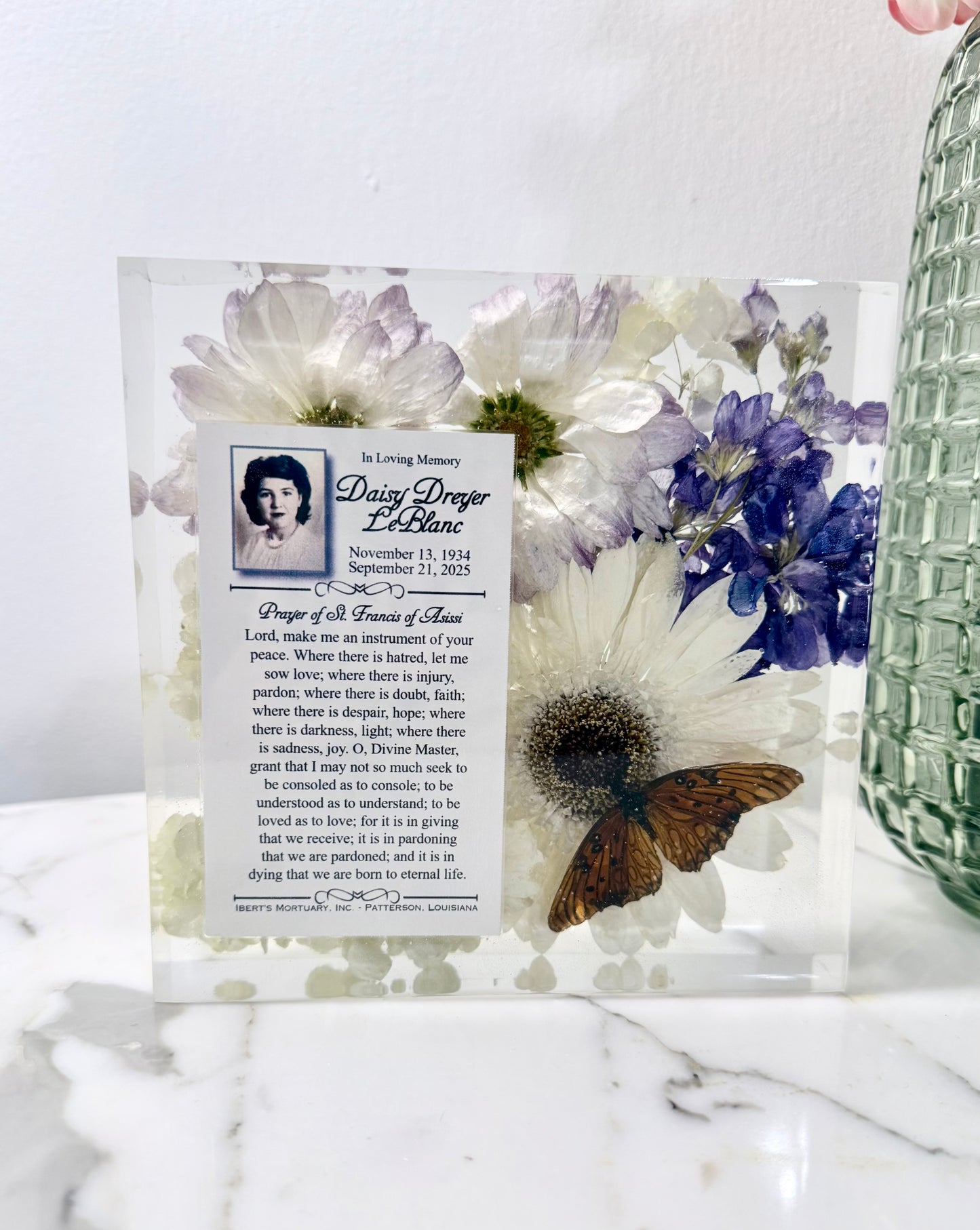 Bouquet/Boutonniere Block (Multiple Sizes)