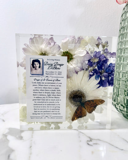 Bouquet/Boutonniere Block (Multiple Sizes)