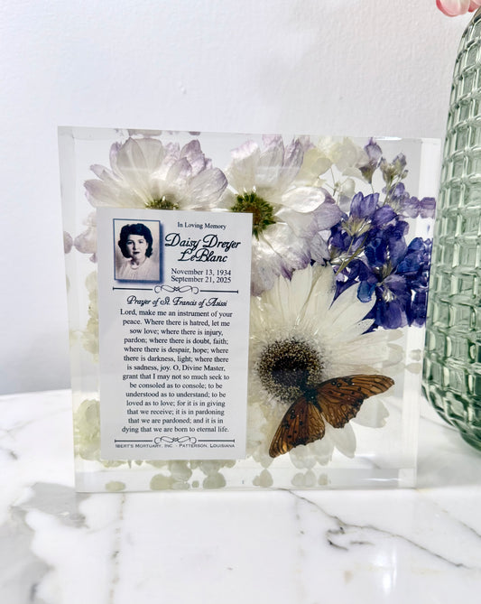 Bouquet/Boutonniere Block (Multiple Sizes)