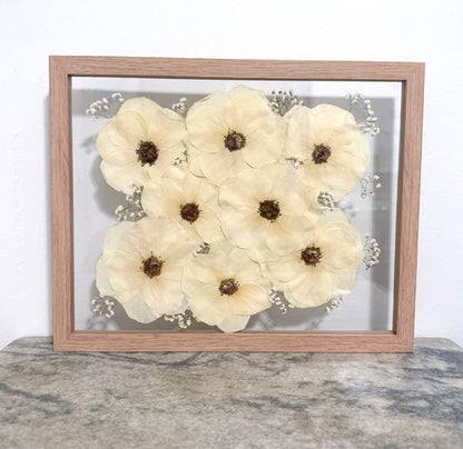 Wooden Pressed Frame (Multiple Sizes)