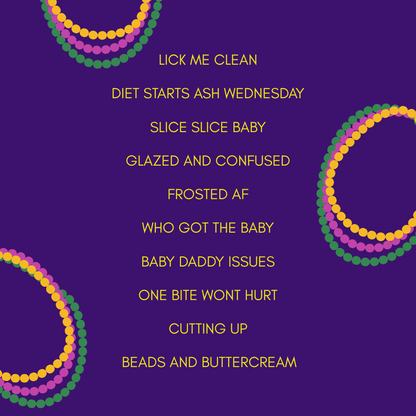 King Cake Knife